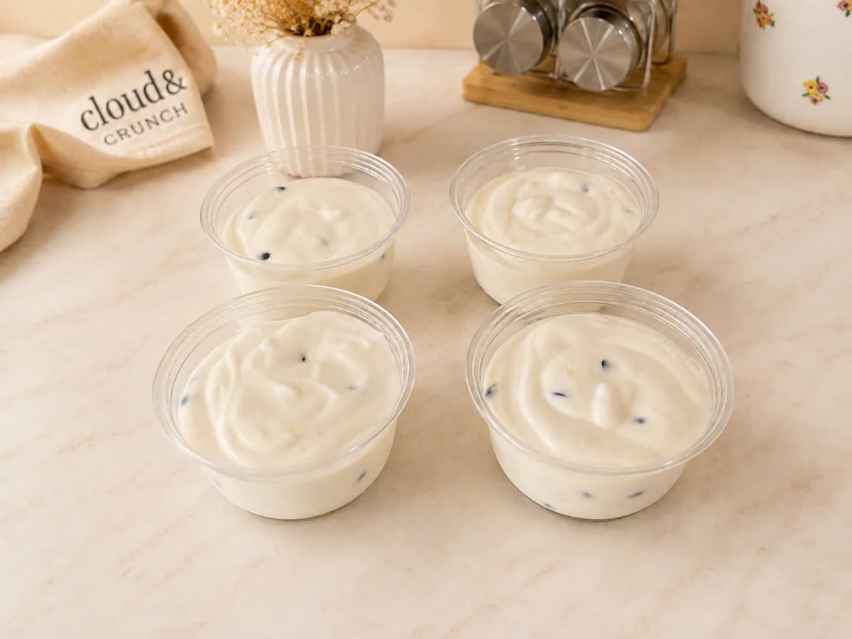 Mousse de Maracujá com ou sem sementes