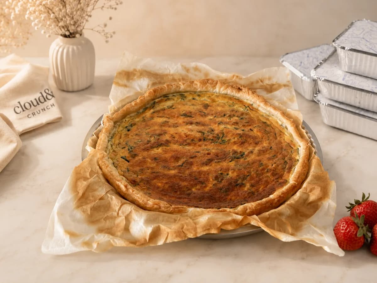 Quiche de Espinafres